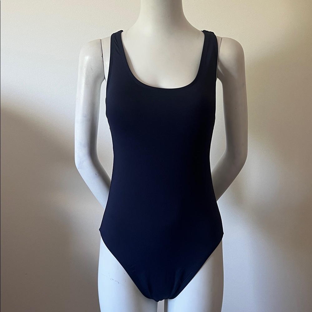 Andie Classic Navy The Tulum One-Piece Swimsuit - Picture 4 of 9